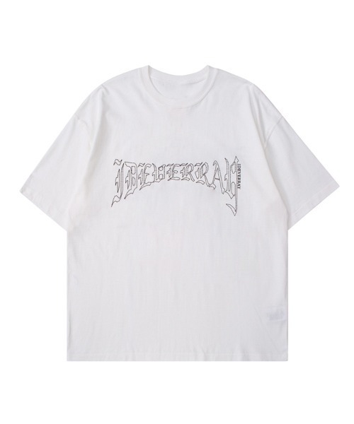 Ressaca(レサーカ)の「オーバーサイズ オールドイングリッシュ バックプリントTシャツ(Tシャツ/カットソー・メンズ・ブラック/ホワイト・M/S/XXL/XL/L)」の12枚目の写真