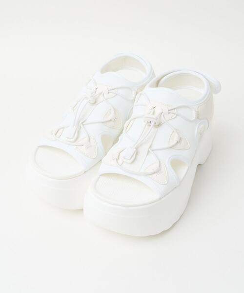 WEGO(ウィゴー)の「WEGO/ボリュームスポーツサンダル(サンダル・レディース・ブラック/その他1/ホワイト・MEDIUM/LARGE)」の12枚目の写真