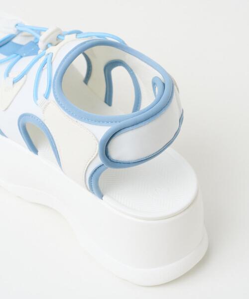 WEGO(ウィゴー)の「WEGO/ボリュームスポーツサンダル(サンダル・レディース・ブラック/その他1/ホワイト・MEDIUM/LARGE)」の20枚目の写真