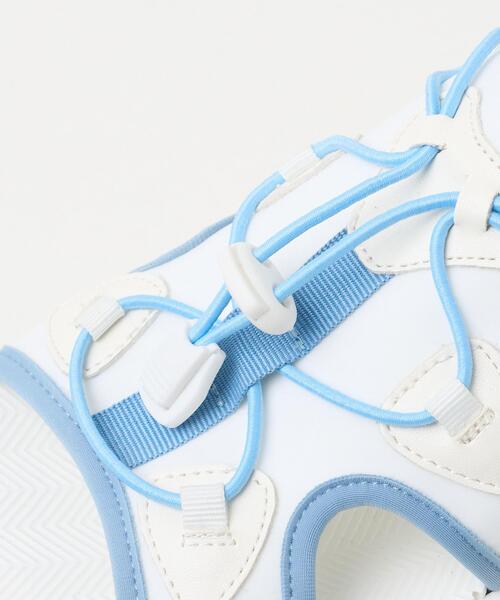 WEGO(ウィゴー)の「WEGO/ボリュームスポーツサンダル(サンダル・レディース・ブラック/その他1/ホワイト・MEDIUM/LARGE)」の22枚目の写真