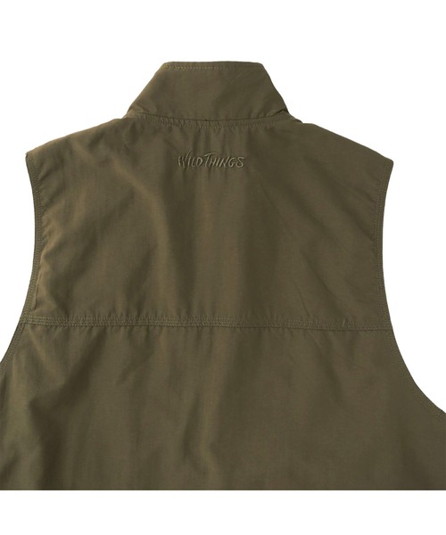 WILD THINGS（ワイルドシングス）の「WILD THINGS UTILITY VEST（ワイルドシングス ユーティリティベスト）（ベスト・メンズ・グリーン系/ライトブルー/ブラック・X-LARGE/LARGE/MEDIUM）」の8枚目の写真