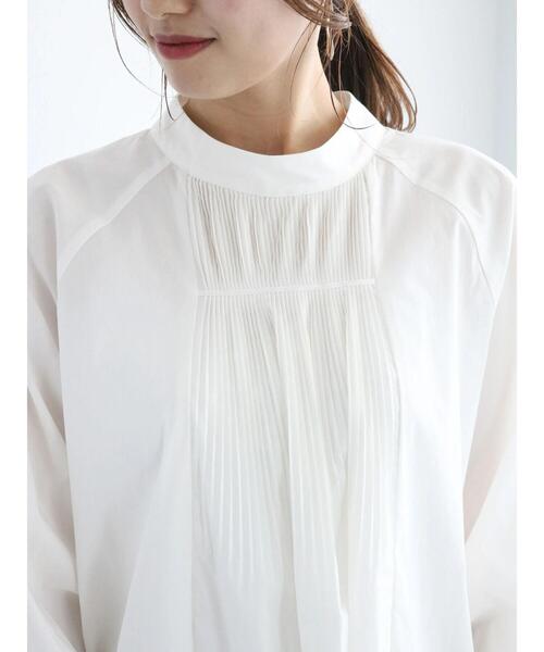 Te chichi（テチチ）の「パーツプリーツボリュームブラウス（シャツ/ブラウス・レディース・パープル/オフホワイト/ブラック・F）」の15枚目の写真