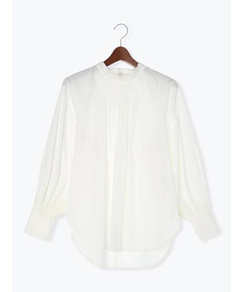 Te chichi（テチチ）の「パーツプリーツボリュームブラウス（シャツ/ブラウス・レディース・パープル/オフホワイト/ブラック・F）」の20枚目の写真