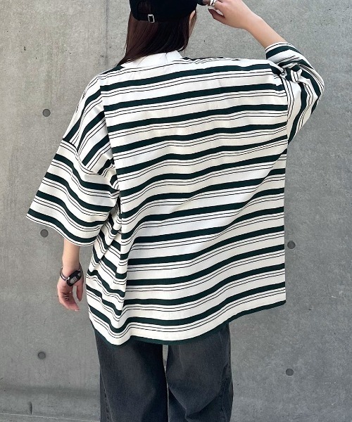 PAGEBOY（ページボーイ）の「WEB限定アイテム/ダッドルーズT（Tシャツ/カットソー・レディース・グレー/オフホワイト/ピンク/マルチ/ブラック・FREE）」の22枚目の写真