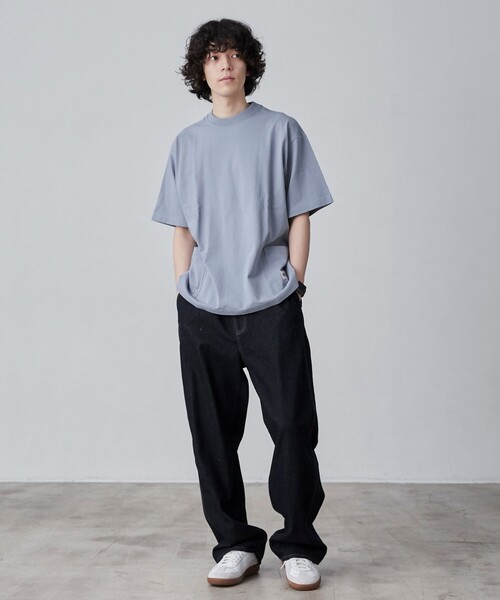 coen(コーエン)の「USAコットンガーデンポケットTシャツ(Tシャツ/カットソー・メンズ・ライトブルー/ブラック/ホワイト/ベージュ・S/M/L/XL)」の22枚目の写真