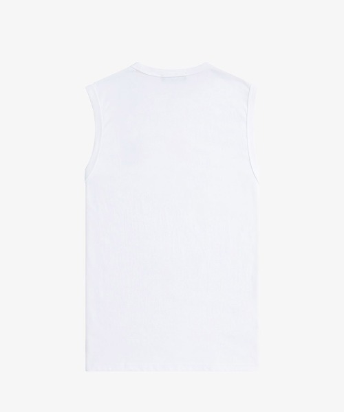 FRED PERRY(フレッドペリー)の「Crew Neck Tank(タンクトップ・メンズ・ホワイト・L/M/S)」の8枚目の写真
