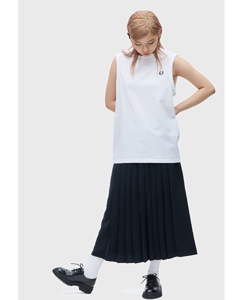 FRED PERRY(フレッドペリー)の「Crew Neck Tank(タンクトップ・メンズ・ホワイト・L/M/S)」の14枚目の写真