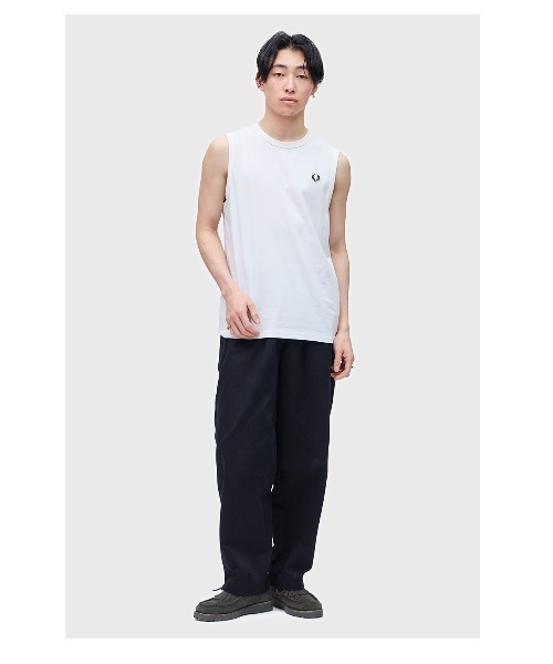 FRED PERRY(フレッドペリー)の「Crew Neck Tank(タンクトップ・メンズ・ホワイト・L/M/S)」の10枚目の写真