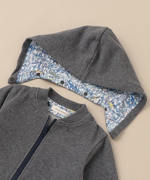 sense of wonder（センスオブワンダー）の「フード取り外しパーカー（パーカー・キッズ・チャコール・80ｃｍ/90cm/100cm/110cm/120cm/130cm）」の7枚目の写真