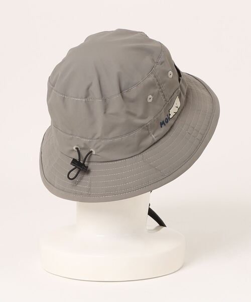 salle de bal（サルデバル）の「POLAR BEAR BANK / ポーラーベアバンク ナイロンベアタレ付きアドベンチャーハット  PBB 033 MMI（ハット・レディース・ベージュ/ブラック/グレー/ブラック系その他・FREE）」の5枚目の写真