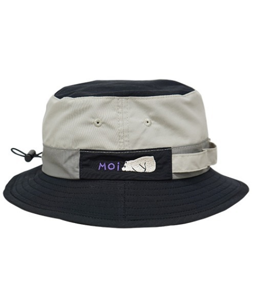 salle de bal（サルデバル）の「POLAR BEAR BANK / ポーラーベアバンク ナイロンベアタレ付きアドベンチャーハット  PBB 033 MMI（ハット・レディース・ベージュ/ブラック/グレー/ブラック系その他・FREE）」の3枚目の写真