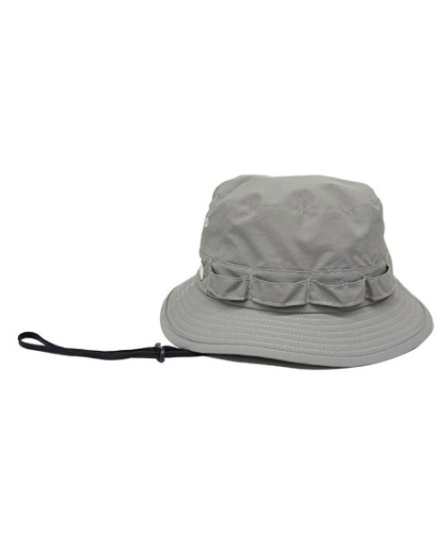 salle de bal（サルデバル）の「POLAR BEAR BANK / ポーラーベアバンク ナイロンベアタレ付きアドベンチャーハット  PBB 033 MMI（ハット・レディース・ベージュ/ブラック/グレー/ブラック系その他・FREE）」の4枚目の写真