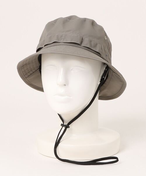 salle de bal（サルデバル）の「POLAR BEAR BANK / ポーラーベアバンク ナイロンベアタレ付きアドベンチャーハット  PBB 033 MMI（ハット・レディース・ベージュ/ブラック/グレー/ブラック系その他・FREE）」の20枚目の写真