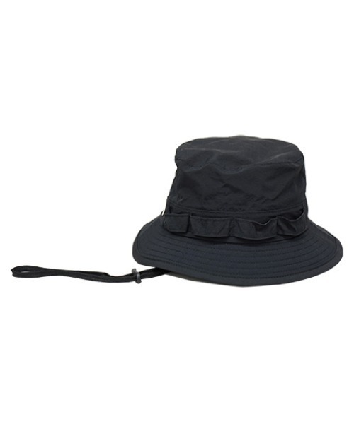 salle de bal（サルデバル）の「POLAR BEAR BANK / ポーラーベアバンク ナイロンベアタレ付きアドベンチャーハット  PBB 033 MMI（ハット・レディース・ベージュ/ブラック/グレー/ブラック系その他・FREE）」の16枚目の写真