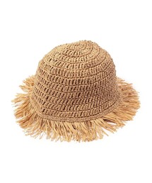 帽子 KIJIMA TAKAYUKI COTTON POLY PENTAGON VONIQUE / KIJIMA TAKAYUKI/COTTON POLY PENTAGON BRIM HAT
