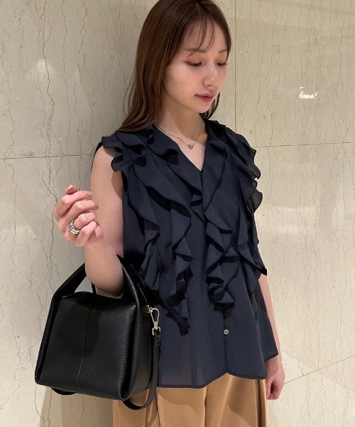 FRAY I.D（フレイアイディー）の「メタルモチーフワンハンドルバッグ