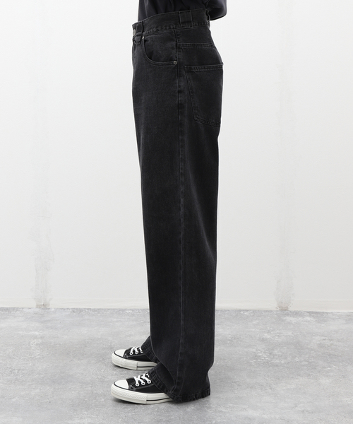 WILLY CHAVARRIA(ウィリーチャバリア)の「WILLY CHAVARRIA STRAIGHT DENIM PANTS BSP509(デニムパンツ・メンズ・ブラック系その他・SMALL/MEDIUM)」の20枚目の写真