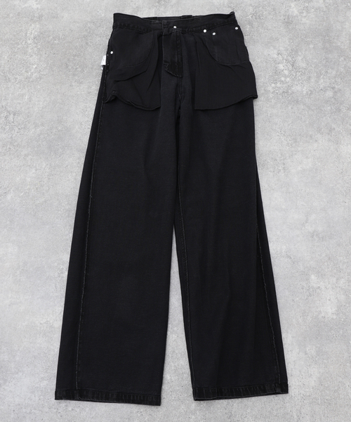 WILLY CHAVARRIA(ウィリーチャバリア)の「WILLY CHAVARRIA STRAIGHT DENIM PANTS BSP509(デニムパンツ・メンズ・ブラック系その他・SMALL/MEDIUM)」の14枚目の写真