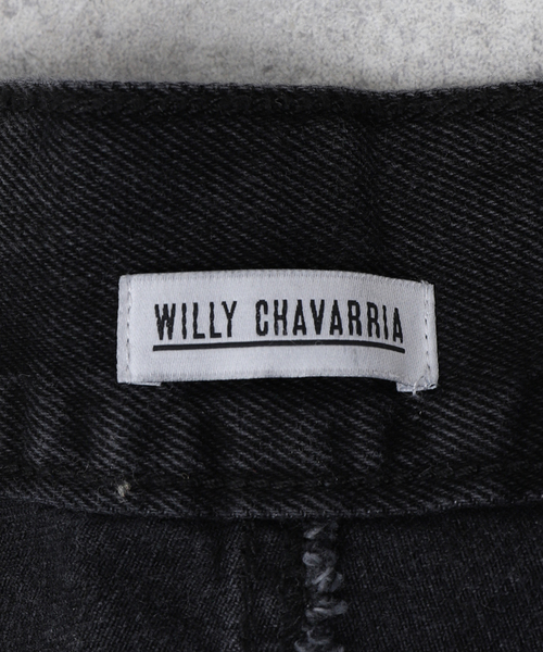 WILLY CHAVARRIA(ウィリーチャバリア)の「WILLY CHAVARRIA STRAIGHT DENIM PANTS BSP509(デニムパンツ・メンズ・ブラック系その他・SMALL/MEDIUM)」の15枚目の写真