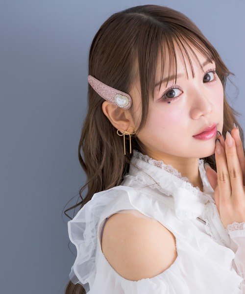couture BY ROJITA(クチュールバイロジータ)の「リボンピアス(ピアス(両耳用)・レディース・シルバー/ゴールド・FREE)」の7枚目の写真