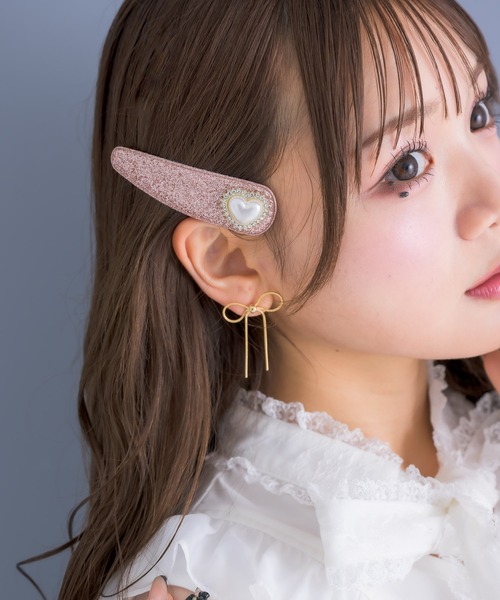 couture BY ROJITA(クチュールバイロジータ)の「リボンピアス(ピアス(両耳用)・レディース・シルバー/ゴールド・FREE)」の6枚目の写真