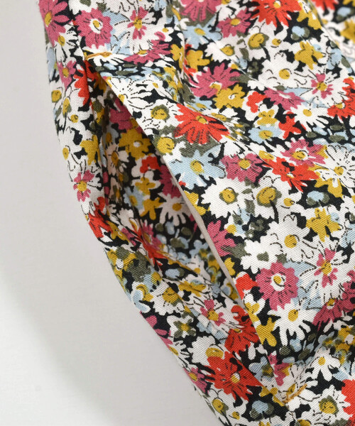 Noeil aime BeBe(ノイユエイムベベ)の「パフスリープ花柄切り替えワンピース(80~130cm)(ワンピース・キッズ・ブルー系その他/レッド系その他・120cm/130cm/80cm/90cm/110cm/100cm)」の17枚目の写真
