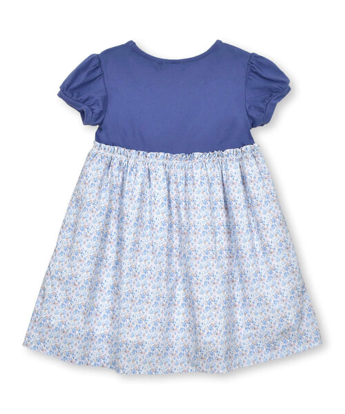 Noeil aime BeBe(ノイユエイムベベ)の「パフスリープ花柄切り替えワンピース(80~130cm)(ワンピース・キッズ・ブルー系その他/レッド系その他・120cm/130cm/80cm/90cm/110cm/100cm)」の21枚目の写真