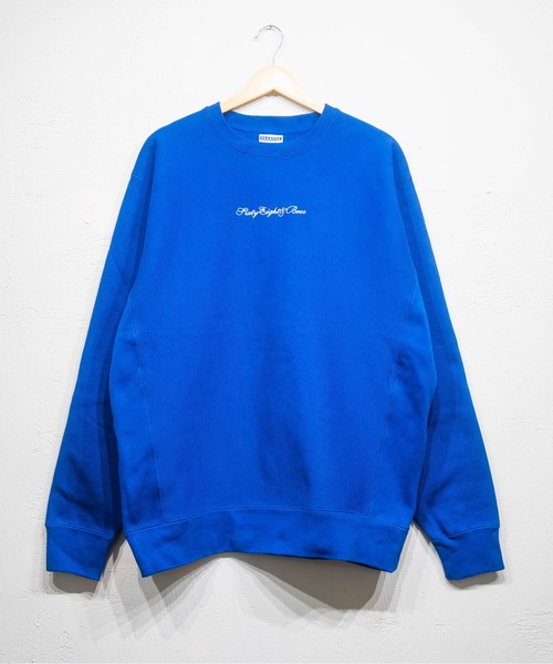 68&brothers(シックスティエイトアンドブラザーズ)の「RW Crew Sweat w/emb by FUTURA2000(スウェット・メンズ・レッド/ネイビー/ロイヤルブルー・LARGE/X-LARGE/MEDIUM)」の2枚目の写真