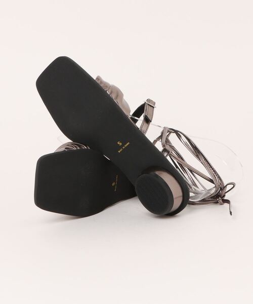 TINA：JOJUN（ティーナジョジュン）の「レースアップ サンダル TINA：JOJUN（サンダル・レディース・ゴールド系その他/ブラック・L/M/S）」の13枚目の写真