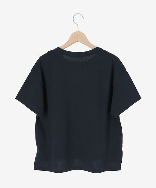 le.coeur blanc(ルクールブラン)の「ウエーブフロッキーロゴTシャツ(Tシャツ/カットソー・レディース・オフホワイト/ネイビー・38)」の12枚目の写真