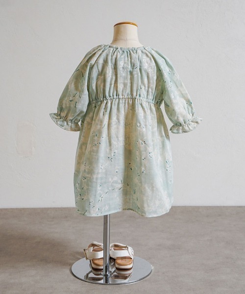 NAOMI ITO（ナオミイトウ）の「【NAOMI ITO（ナオミイトウ）】サックワンピース 80cm・90cm・100cm・110cm（ワンピース・キッズ・ピンク/ライトブルー・80ｃｍ/90cm/110cm/100cm）」の9枚目の写真