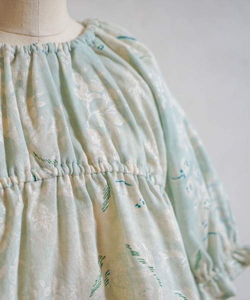 NAOMI ITO（ナオミイトウ）の「【NAOMI ITO（ナオミイトウ）】サックワンピース 80cm・90cm・100cm・110cm（ワンピース・キッズ・ピンク/ライトブルー・80ｃｍ/90cm/110cm/100cm）」の7枚目の写真