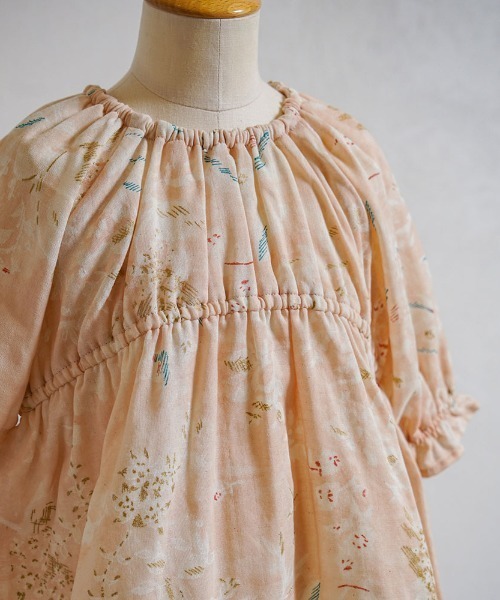 NAOMI ITO（ナオミイトウ）の「【NAOMI ITO（ナオミイトウ）】サックワンピース 80cm・90cm・100cm・110cm（ワンピース・キッズ・ピンク/ライトブルー・80ｃｍ/90cm/110cm/100cm）」の12枚目の写真