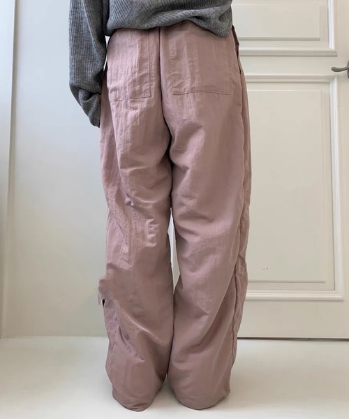 LAFFMO(ラフモ)の「バイカラーシャカシャカパンツ(その他パンツ・レディース・ピンク/ブラック・F)」の10枚目の写真