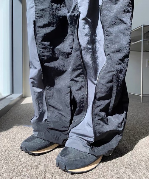 LAFFMO(ラフモ)の「バイカラーシャカシャカパンツ(その他パンツ・レディース・ピンク/ブラック・F)」の6枚目の写真