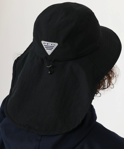 Columbia（コロンビア）の「Columbia/コロンビア ハット GOLD CREEK SUNSHAD BOONEY 涼感 サンシェード ブーニー PU5674（ハット・メンズ・ブラック・FREE）」の7枚目の写真