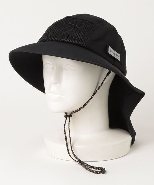 Columbia（コロンビア）の「Columbia/コロンビア ハット GOLD CREEK SUNSHAD BOONEY 涼感 サンシェード ブーニー PU5674（ハット・メンズ・ブラック・FREE）」の16枚目の写真