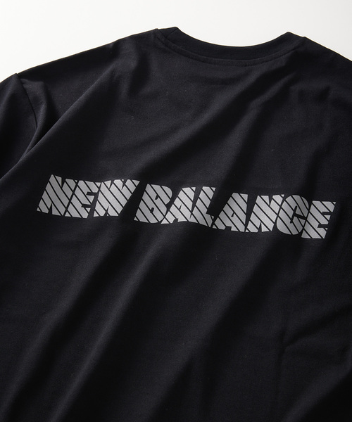 NEW BALANCE（ニューバランス）の「NEW BALANCE / ニューバランス MET24 リフレクションロゴTシャツ（Tシャツ/カットソー・メンズ・ブラック/チャコールグレー/ホワイト・LARGE/X-LARGE）」の3枚目の写真