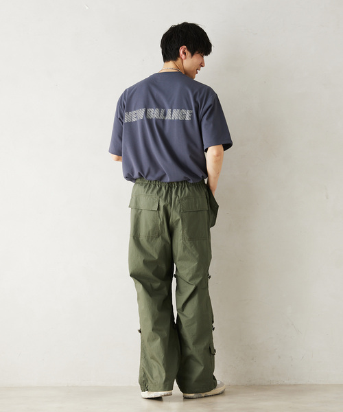 NEW BALANCE（ニューバランス）の「NEW BALANCE / ニューバランス MET24 リフレクションロゴTシャツ（Tシャツ/カットソー・メンズ・ブラック/チャコールグレー/ホワイト・LARGE/X-LARGE）」の8枚目の写真