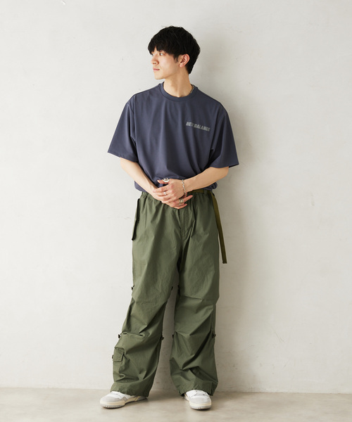 NEW BALANCE（ニューバランス）の「NEW BALANCE / ニューバランス MET24 リフレクションロゴTシャツ（Tシャツ/カットソー・メンズ・ブラック/チャコールグレー/ホワイト・LARGE/X-LARGE）」の9枚目の写真