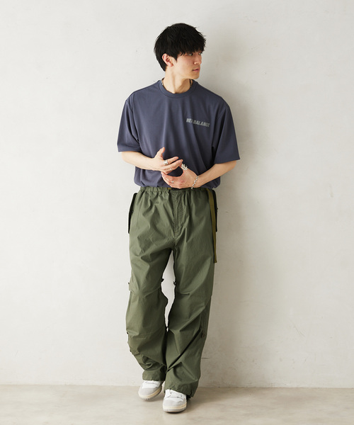 NEW BALANCE（ニューバランス）の「NEW BALANCE / ニューバランス MET24 リフレクションロゴTシャツ（Tシャツ/カットソー・メンズ・ブラック/チャコールグレー/ホワイト・LARGE/X-LARGE）」の10枚目の写真