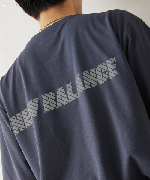 NEW BALANCE（ニューバランス）の「NEW BALANCE / ニューバランス MET24 リフレクションロゴTシャツ（Tシャツ/カットソー・メンズ・ブラック/チャコールグレー/ホワイト・LARGE/X-LARGE）」の19枚目の写真