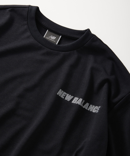 NEW BALANCE（ニューバランス）の「NEW BALANCE / ニューバランス MET24 リフレクションロゴTシャツ（Tシャツ/カットソー・メンズ・ブラック/チャコールグレー/ホワイト・LARGE/X-LARGE）」の21枚目の写真