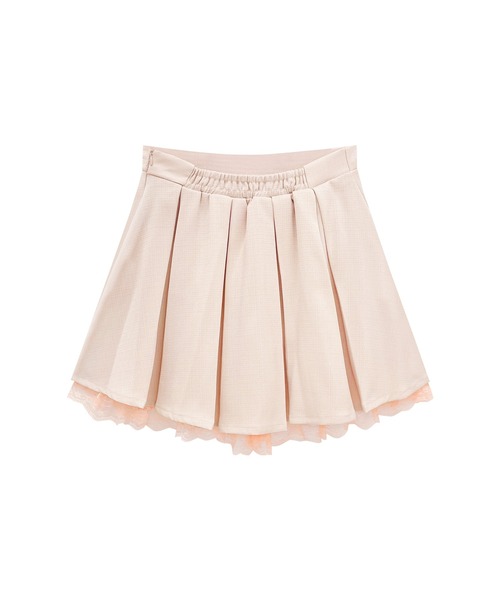 【セール】裾レースツイードプリーツスカート(スカート)|Honey Cinnamon(ハニーシナモン) 【セール】裾レースツイードプリーツスカート(スカート)|Honey Cinnamon(ハニーシナモン)