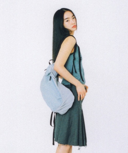 aeae（エーイーエーイー）の「New Symbol Backpack（バックパック/リュック・レディース・ライトブルー/ブラック/ピンク・FREE）」の6枚目の写真