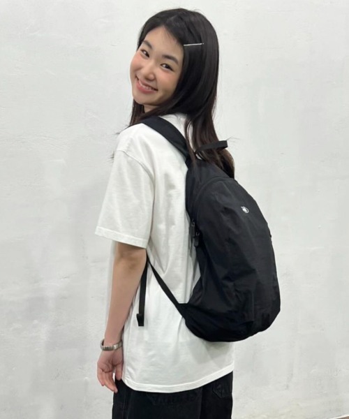 aeae（エーイーエーイー）の「New Symbol Backpack（バックパック/リュック・レディース・ライトブルー/ブラック/ピンク・FREE）」の18枚目の写真