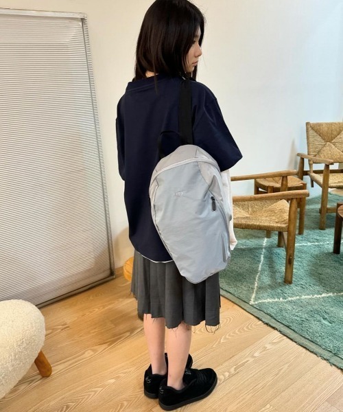 aeae（エーイーエーイー）の「New Symbol Backpack（バックパック/リュック・レディース・ライトブルー/ブラック/ピンク・FREE）」の4枚目の写真
