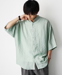 ビッグシルエット」に該当するシャツ/ブラウス（リネン・麻