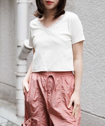 3.3 Field Trip  | 3.3 Field Trip／レースミニTEE(Tシャツ/カットソー)