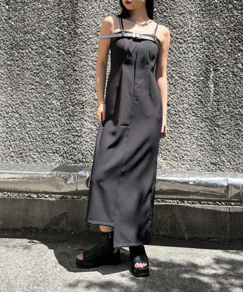 LVEU.（ラブユ.）の「【LVEU.】ベルトキャミワンピース / ワンピース